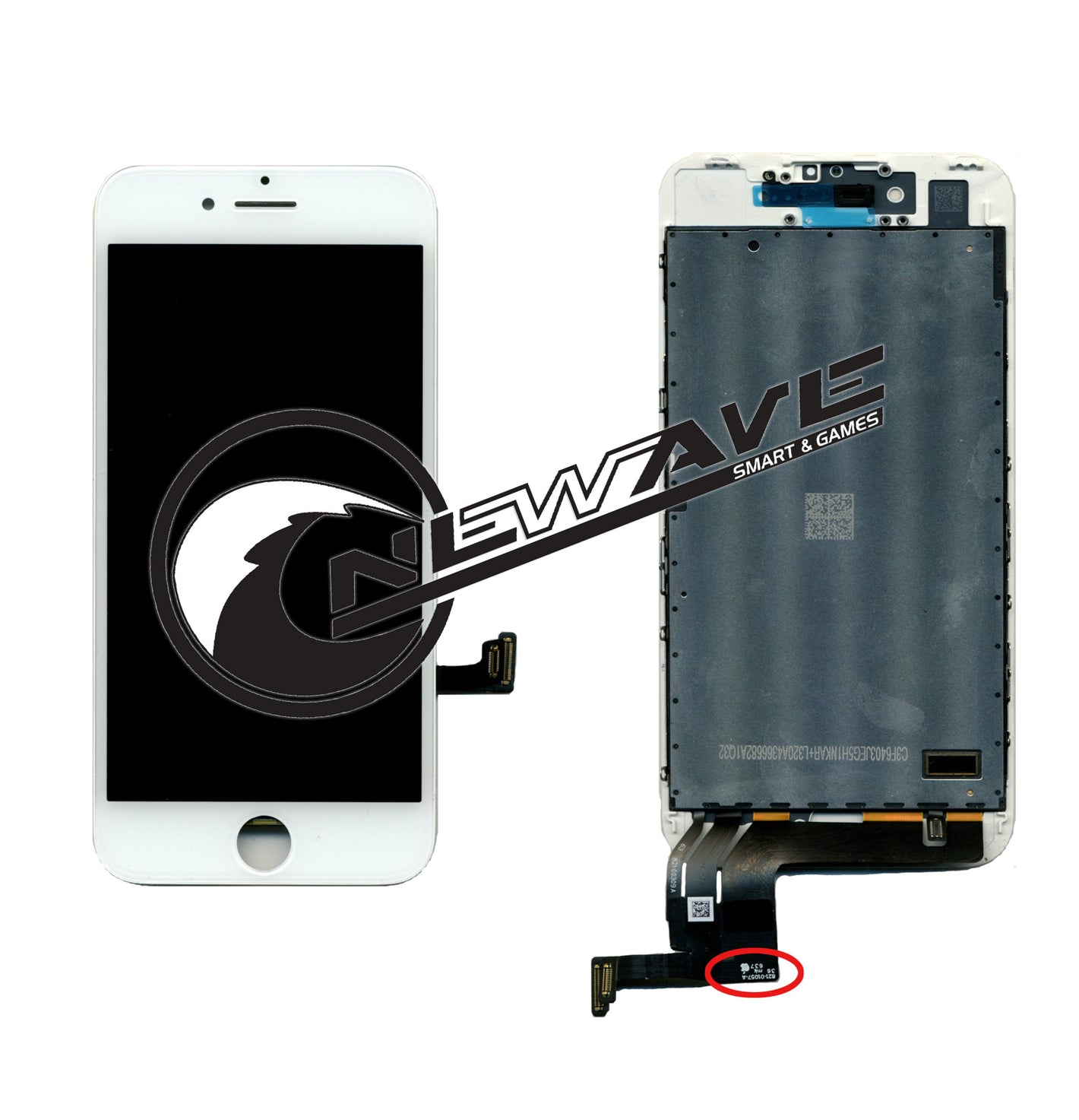 IPHONE 7 LCD WHITE ORIGINALE