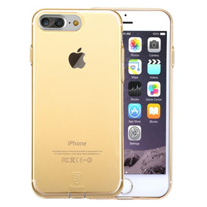 IPHONE 7 PLUS CUSTODIA SIMPLE TPU GOLD BASEUS