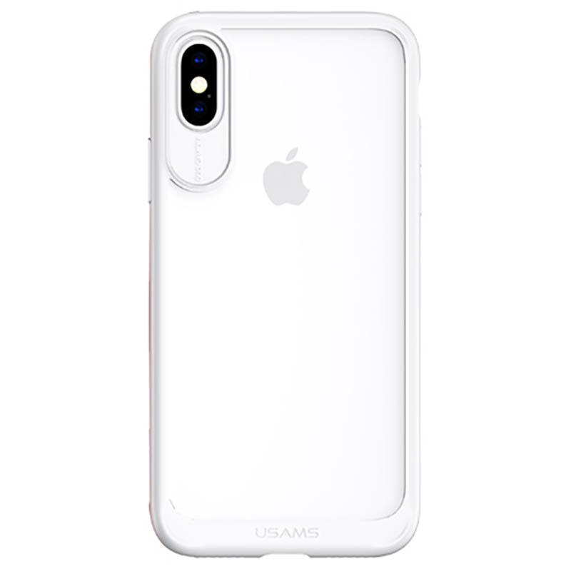 IPHONE X CUSTODIA MIYA SERIES WHITE USAMS