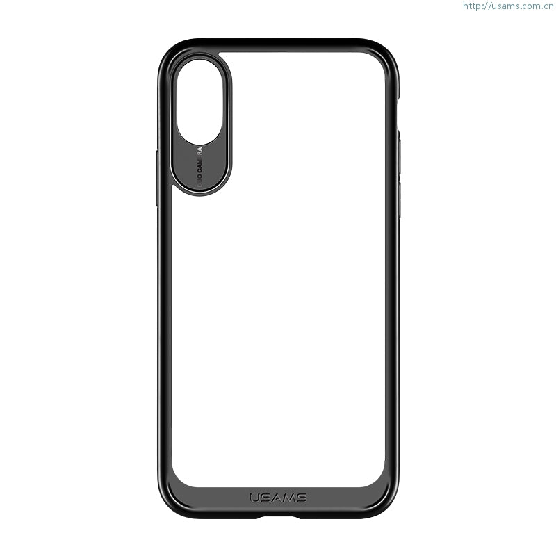 IPHONE X CUSTODIA MIYA SERIES BLACK USAMS