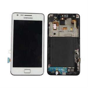GALAXY S2 LCD + FRAME WHITE I9100