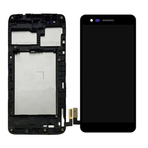 LG K4 2017 LCD + TOUCH BLACK X230 SENZA FRAME