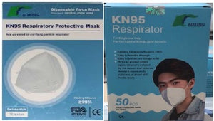 MASCHERINA FILTRANTE AOXING KN95 FFP2 CONF DA 50