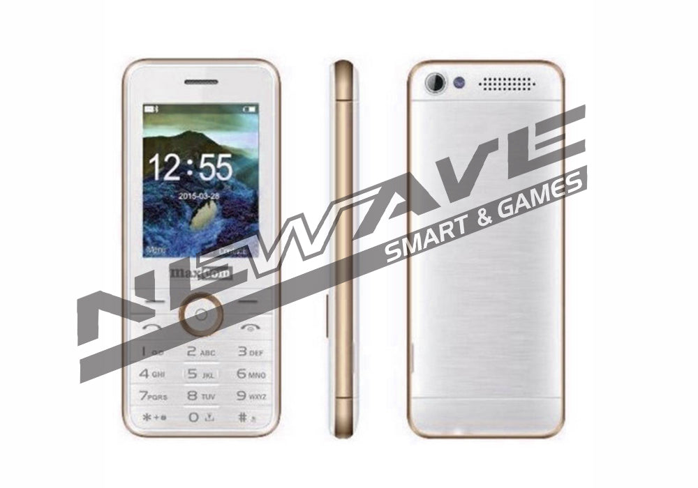 MAXCOM MM136 WHITE CHAMPAGNE