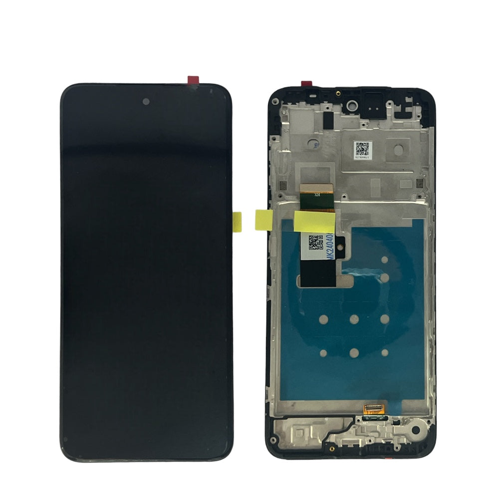 MOTOROLA MOTO G13 LCD OEM NERO CON FRAME