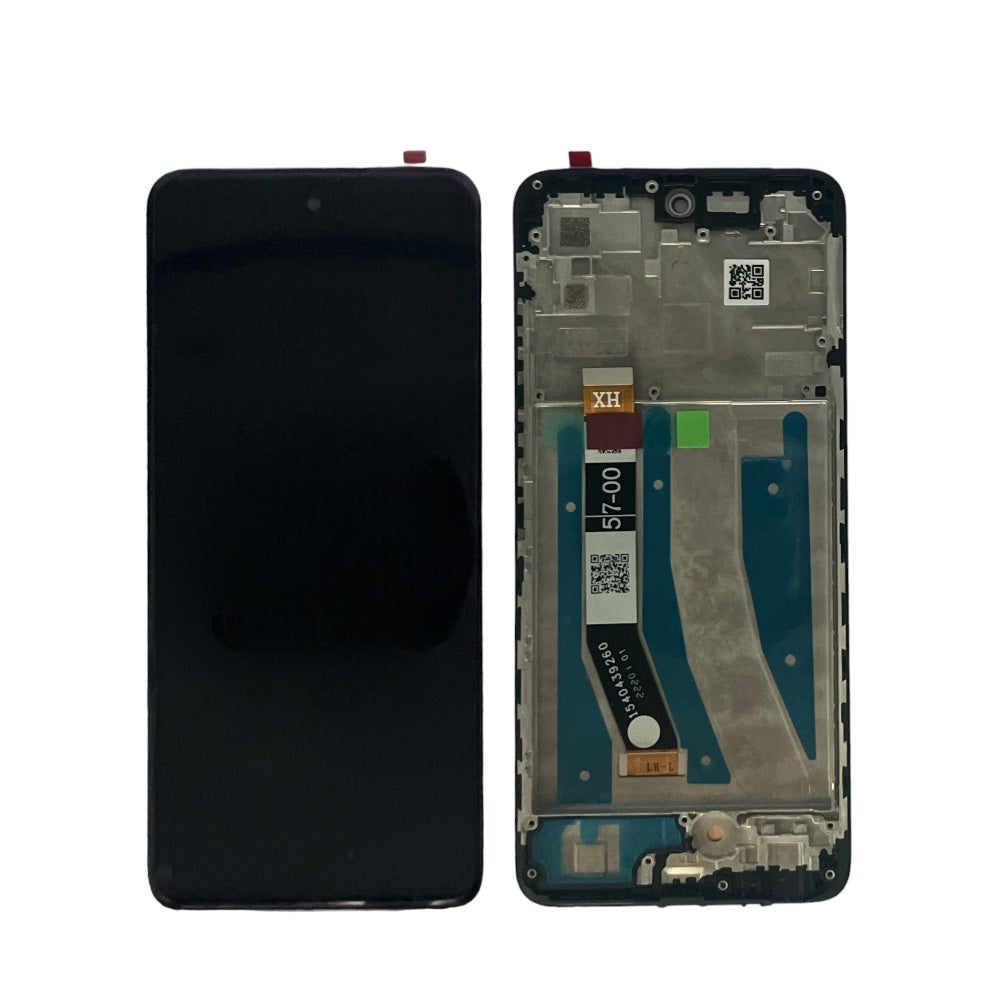 MOTOROLA G32 LCD OEM NERO CON FRAME