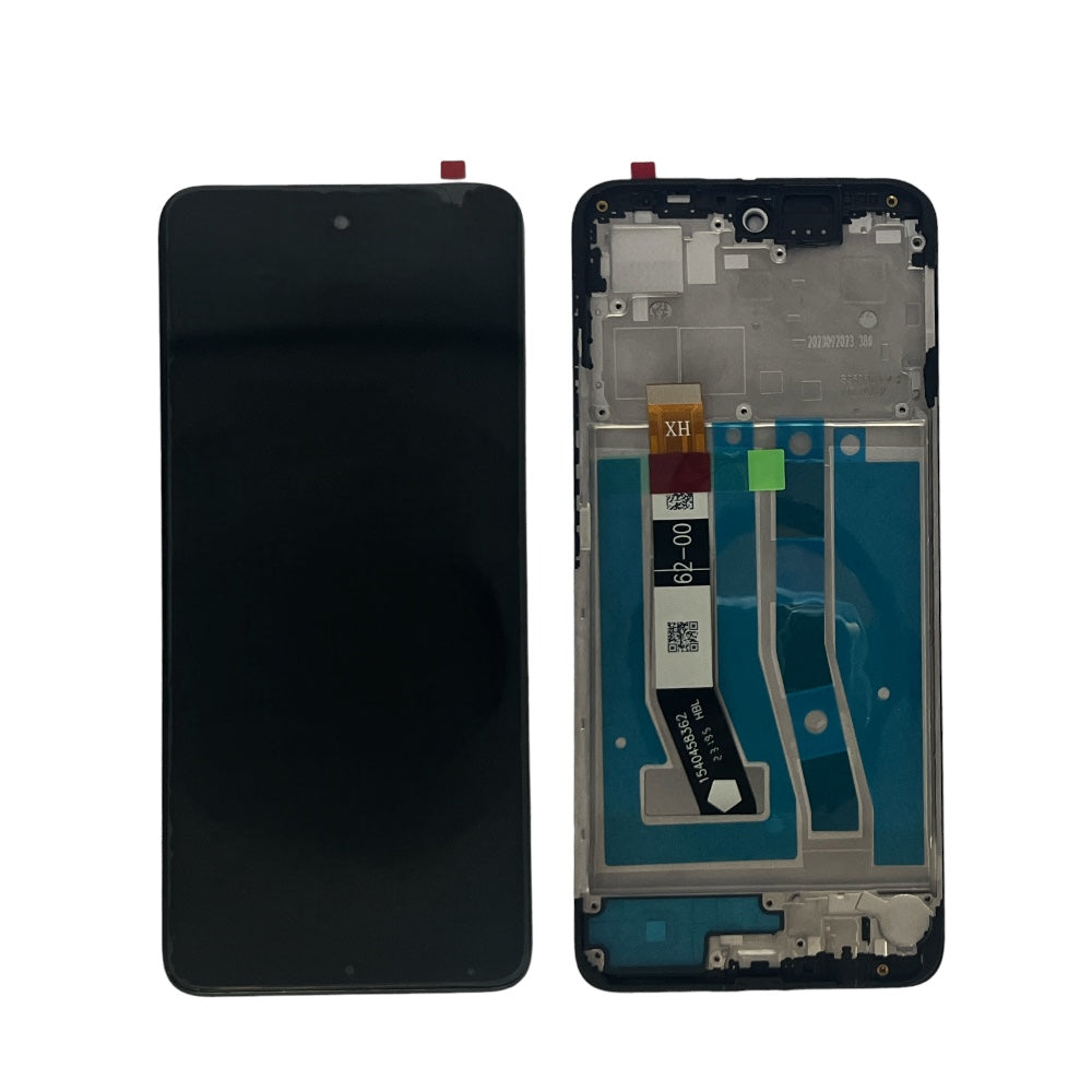 MOTOROLA G54 LCD OEM BLACK CON FRAME