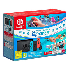 NINTENDO SWITCH JOI CON ROSSO BLUE + SPORT+12MESI