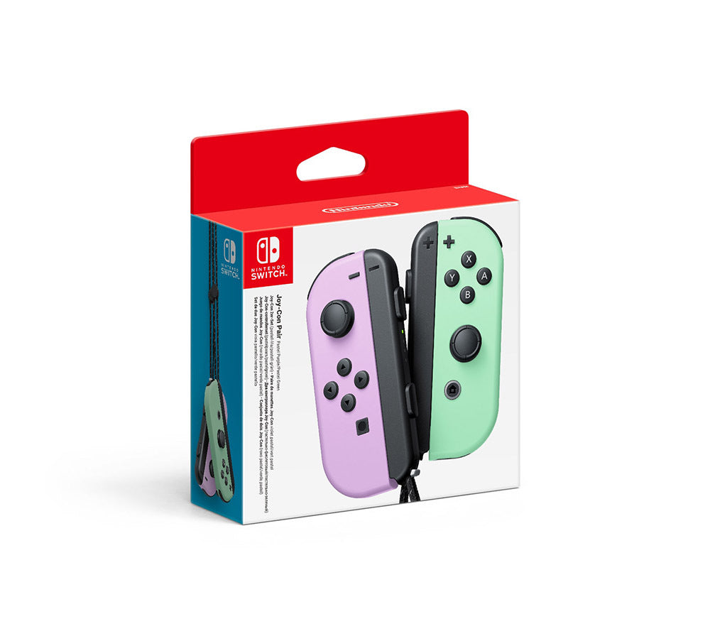 NINTENDO SWITCH JOY-CON VIOLA VERDE PASTELLO