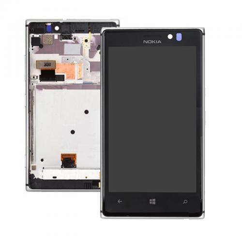 NOKIA LUMIA 925 LCD+FRAME SILVER