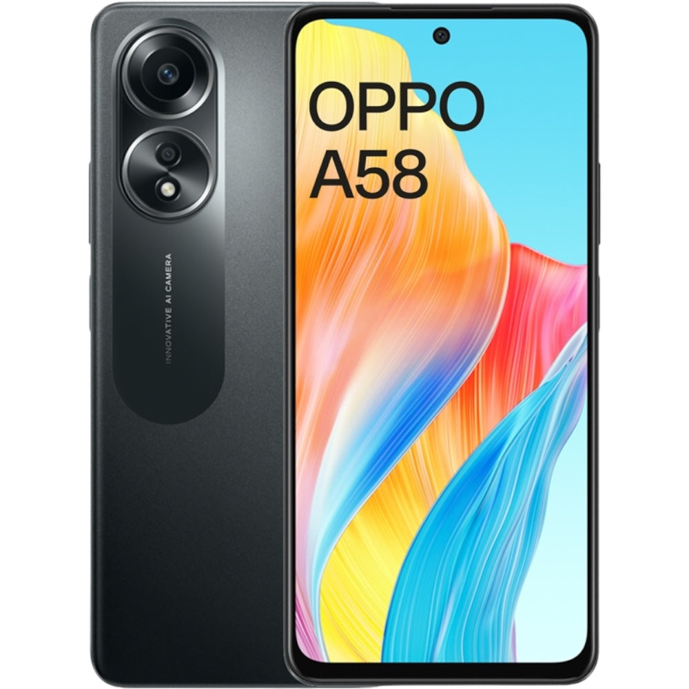 OPPO A58 BLACK 6GB RAM 128GB ROM