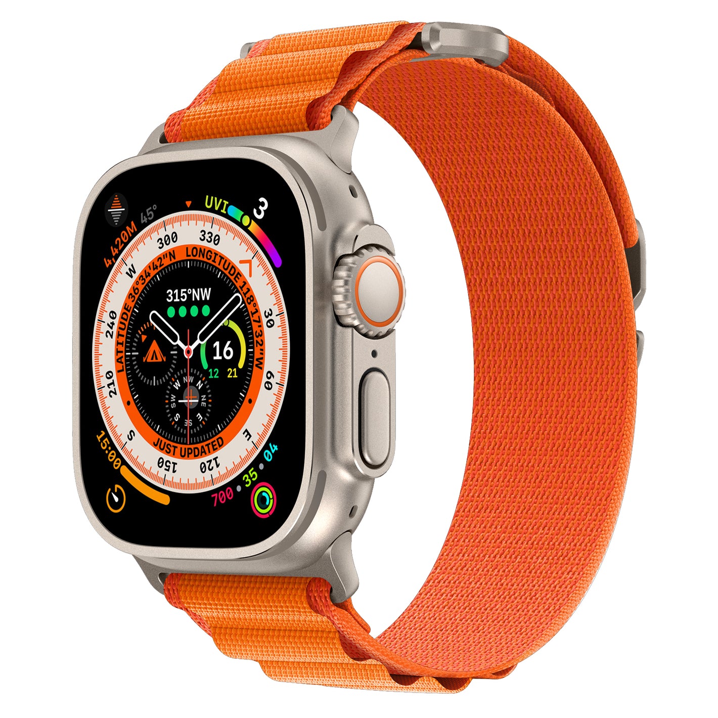 CINTURINO NWSX3737 ORANGE M