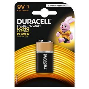 DURACELL PLUSPOWER 9V MN1604