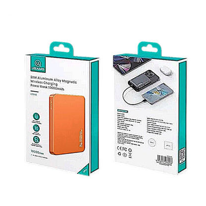 POWER BANK PD20W ALIMINIUM ALLOY 10000AM ORANGE