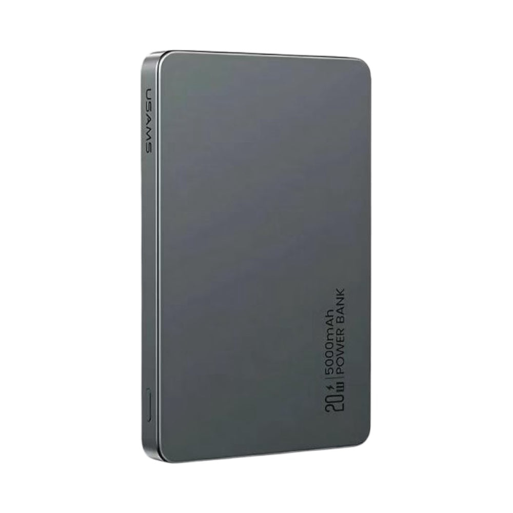 POWER BANK PD20W ALUMINUM ALLOY MAGN WIR TITANIUM