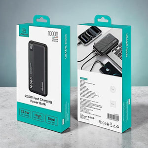 POWER BANK US CD263 22.5W FAST CHARG BLACK 10000 M
