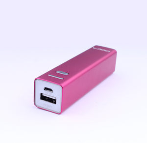 POWER BANK DOCA 2600 MAH PINK