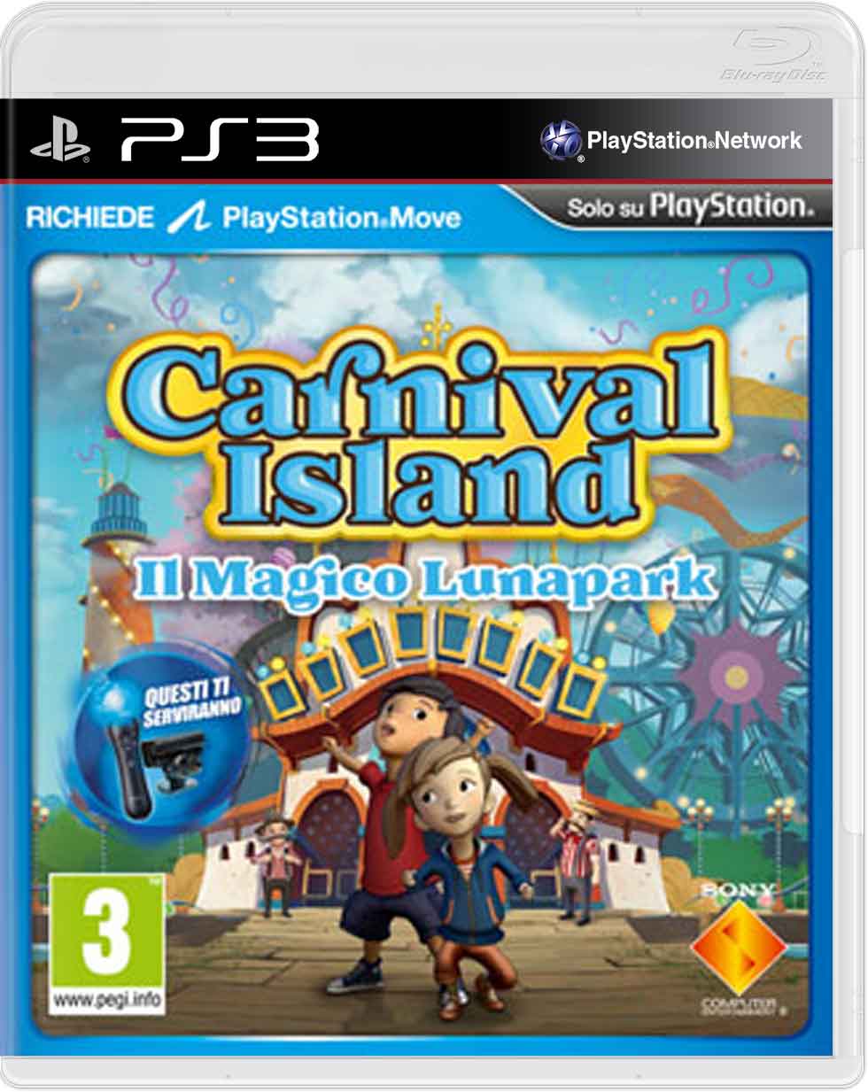 PS3 CARNIVAL ISLAND IL  MAGICO LUNAPARK