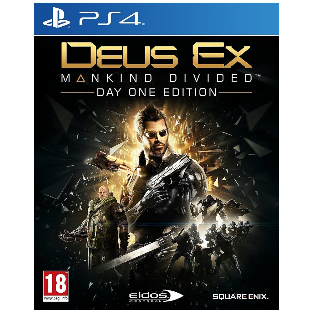 PS4 DEUS EX MANKIND DIVIDED DAYONE EDITI