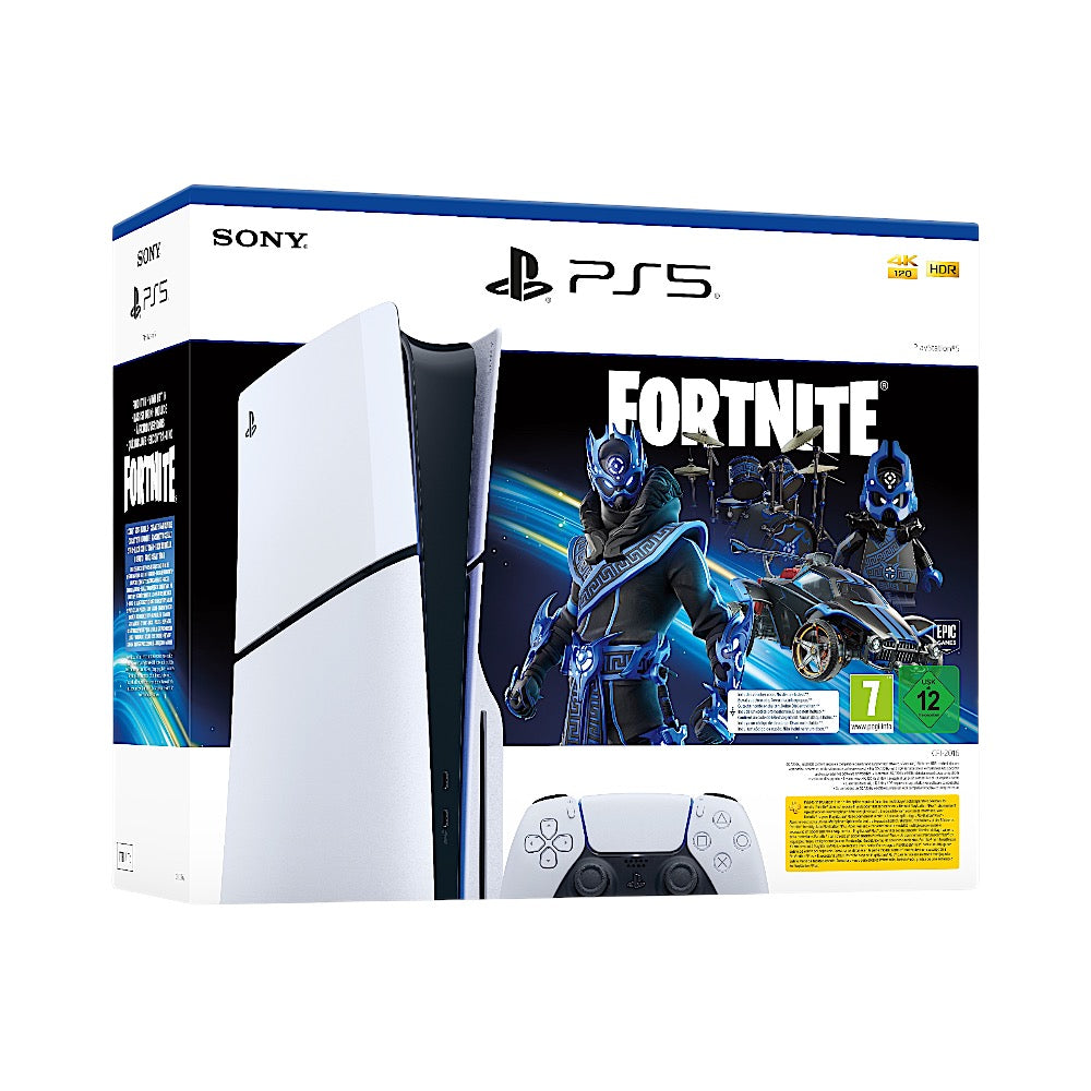 PS5 SLIM 1TB + COBALT STAR FORTNITE BUNDLE