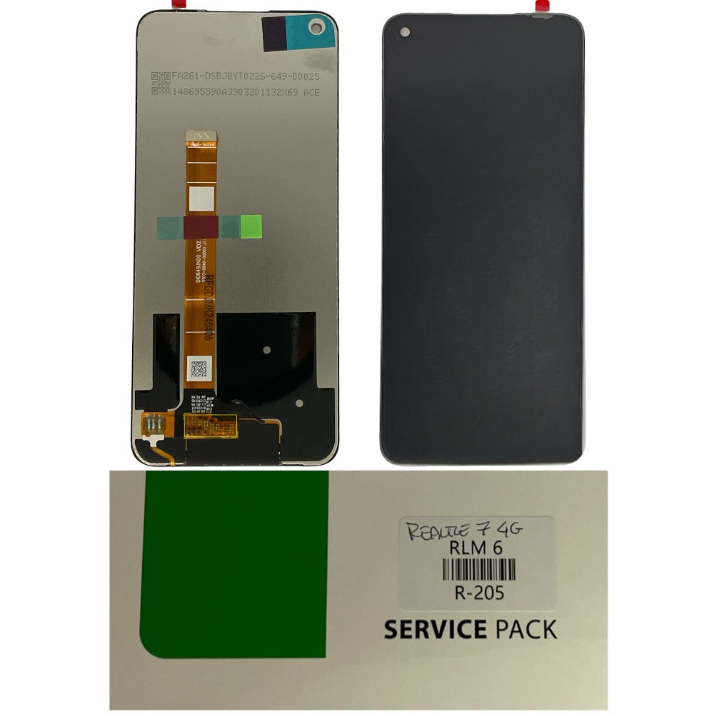 REALME 6 LCD SERVICE PACK NF REALME 7 4G