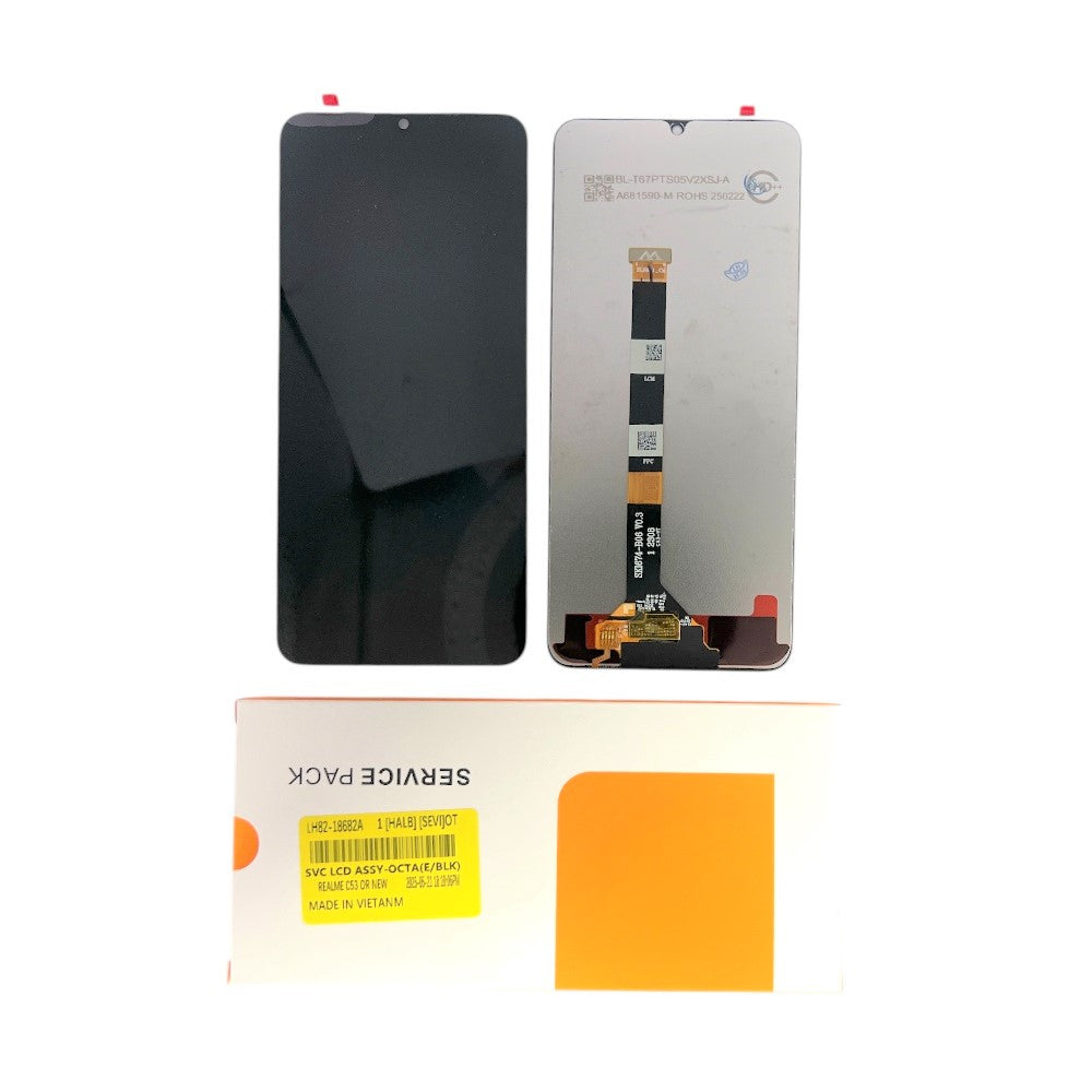 REALME C51 LCD ORIGINALE NF C53 NOTE 50