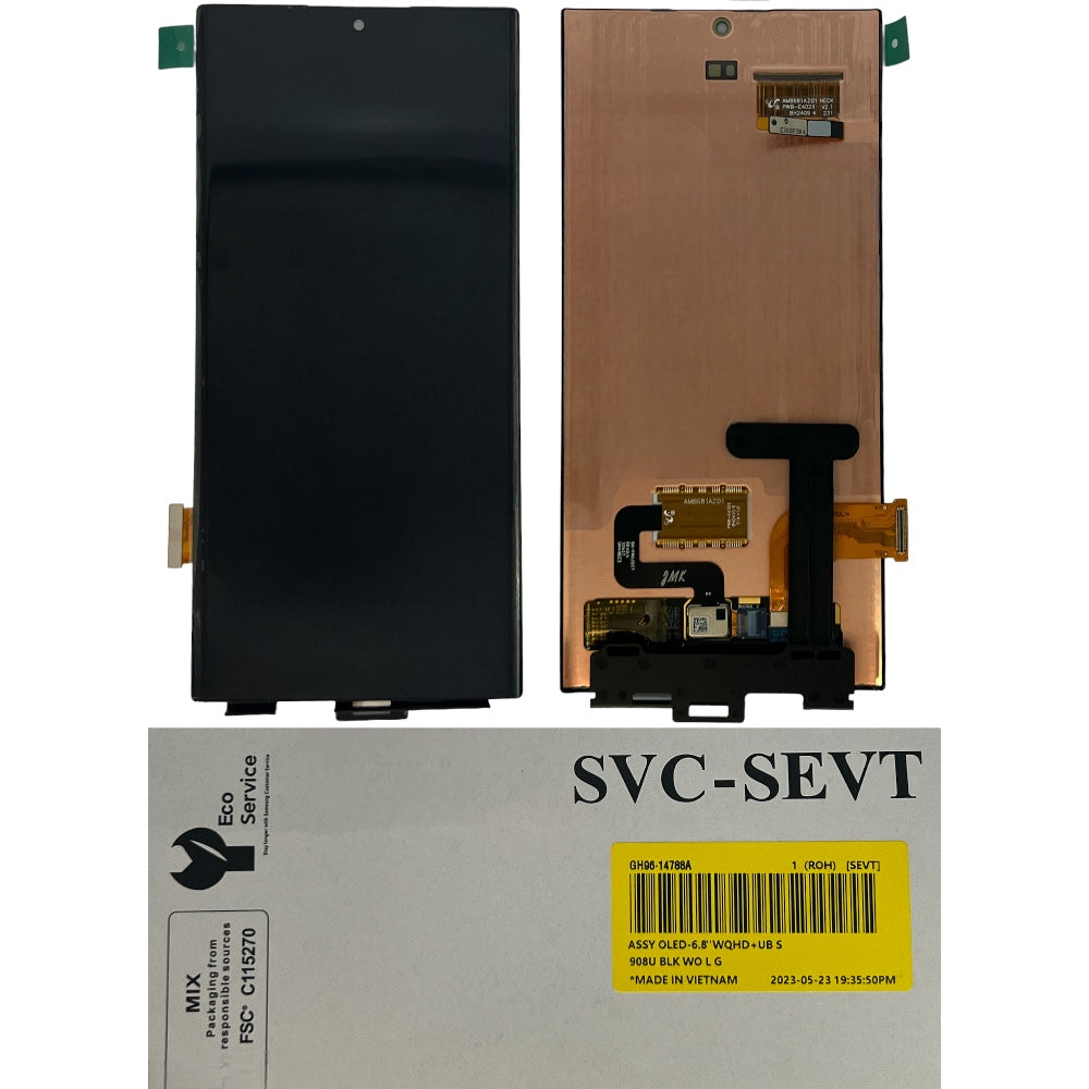 GALAXY S22 ULTRA LCD SERVICE PACK SENZA FRAME S908