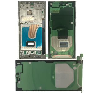GALAXY S23 ULTRA MIDDLE FRAME CREAM + ADESIVO S918