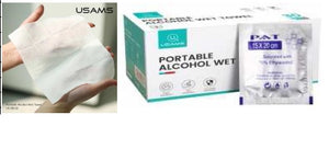 SALVIETTA CON ALCOL 75 USAMS CONF DA 30 SALVIETT