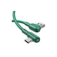 CAVO TYPE C CON LUCE US SJ457USB02 U57 GREEN USAMS
