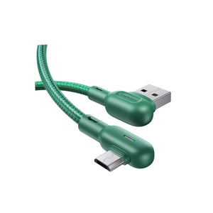 CAVO MICRO CON LUCE US SJ458USB02 U57 GREEN USAMS