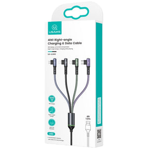 CAVO 4IN1 USB TO 2 LIGHTNING 1MICRO 1TYPE C SJ563