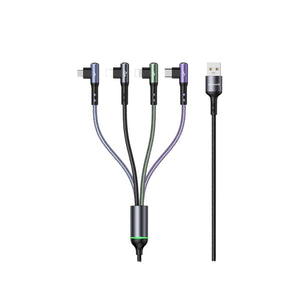 CAVO 4IN1 USB TO 2 LIGHTNING 1MICRO 1TYPE C SJ563