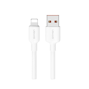 CAVO USB TO LIGHTNING WHITE 2MT U84 USAMS SJ605