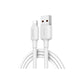 CAVO LIGHTNING U84 2.4A 2M WHITE USAMS SJ605