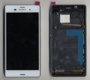 SONY XPERIA Z3 LCD + FRAME WHITE