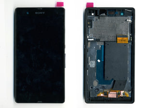 SONY XPERIA Z  LCD + TOUCH BLACK