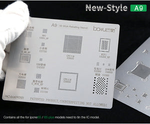 STENCIL REBALLING BGA 3D A9 BAKU IPHONE 6S 6S PLUS