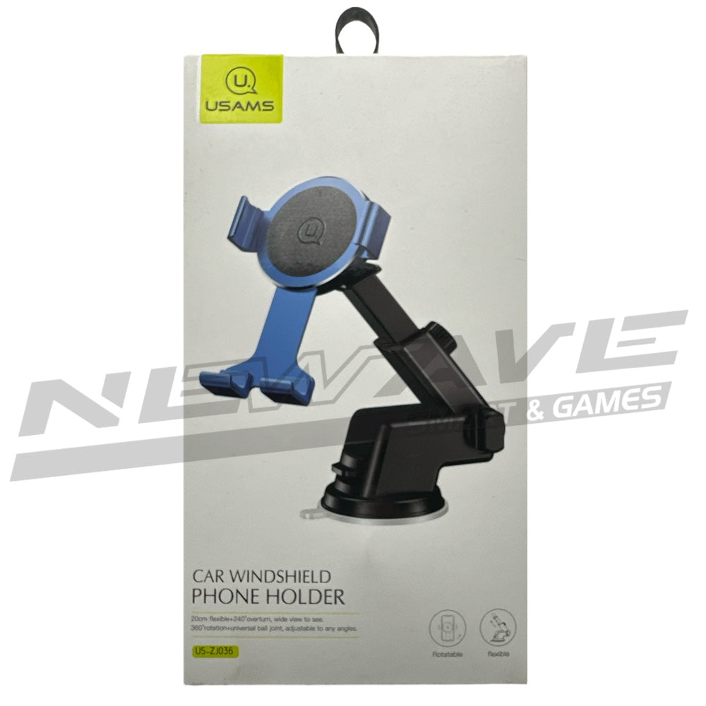 SUPPORTO AUTO CON VENTOSA BLU ZJ036 USAMS