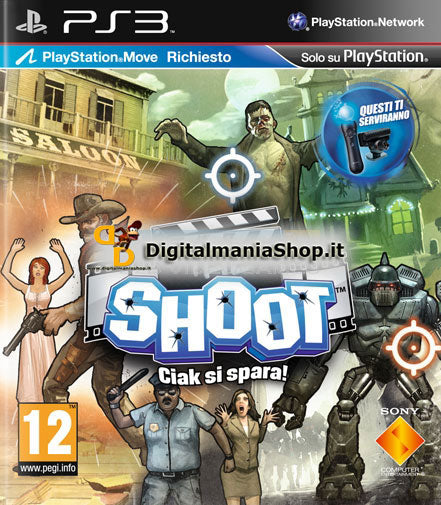 PS3 THE SHOOT CIAK SI SPARA