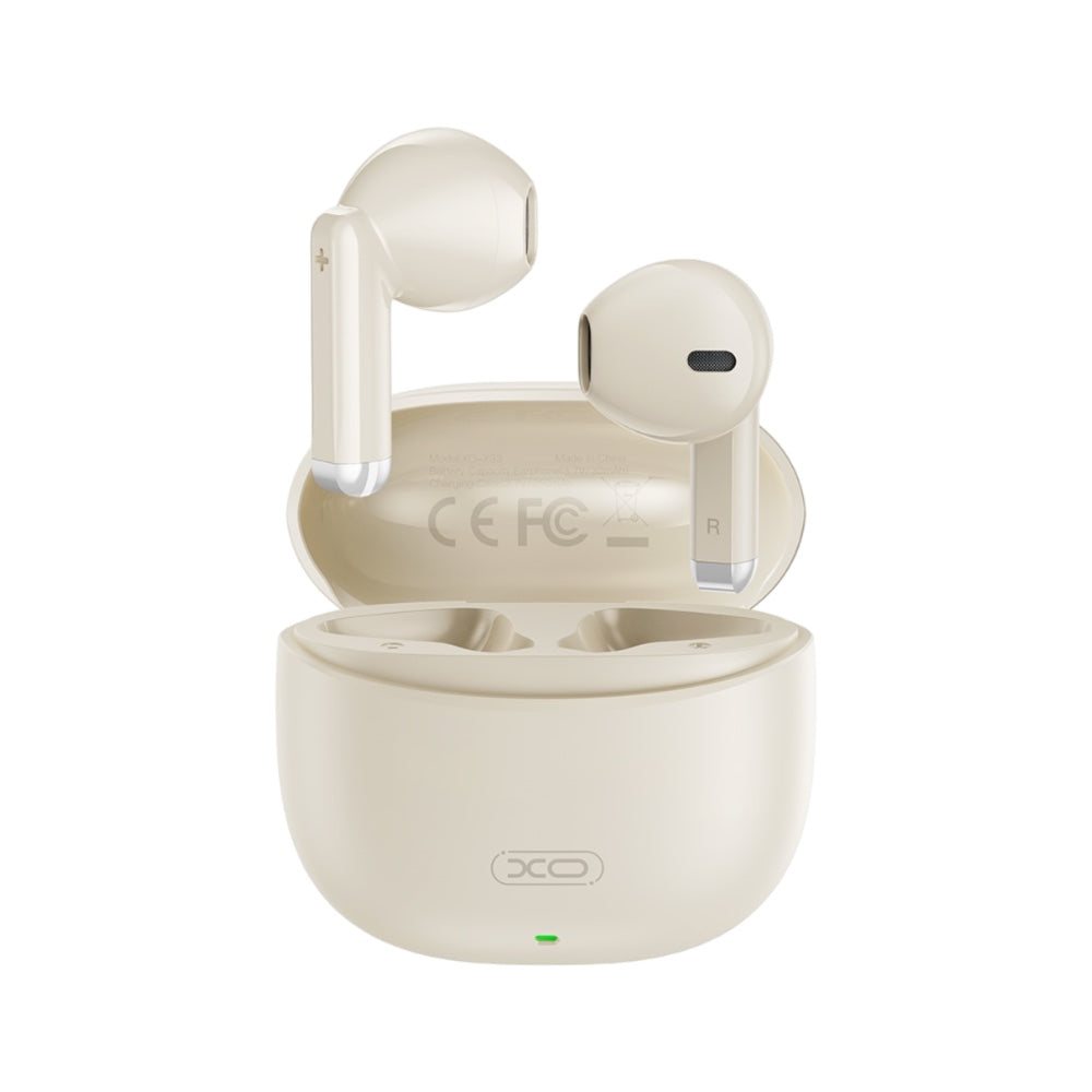 AURICOLARI X33 TWS BLUETOOTH BEIGE