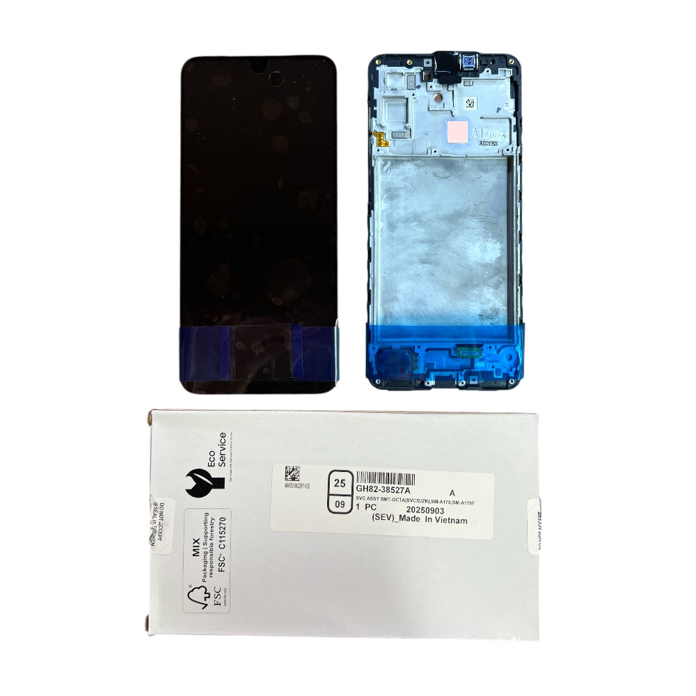 GALAXY A17 4G LCD SERVICE PACK BLACK