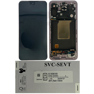 GALAXY A55 5G 2024 LCD SERVICE PACK LAVENDER