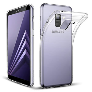 GALAXY A8 (2018) COVER IN TPU TRASPARENTE