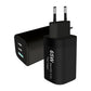 ALIMENTATORE NERO 65W GAN/QC 4.0+  FAST CHARGER