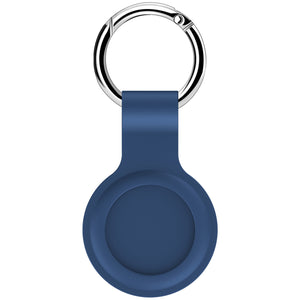 CUSTODIA IN SILICONE PER AIRTAG BLUE
