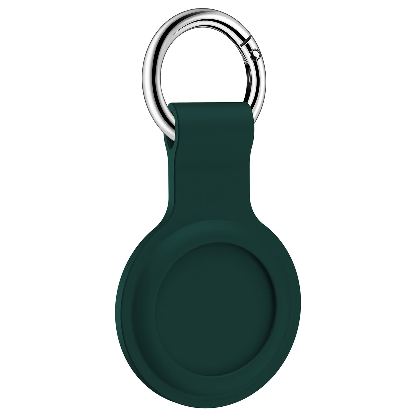 CUSTODIA IN SILICONE PER AIRTAG GREEN