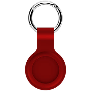 CUSTODIA IN SILICONE PER AIRTAG RED