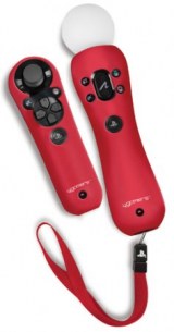 PS3 GUSCIO SILICONE PSMOVE ROSSO