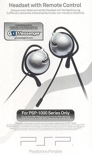 PSP TELECOMANDO 1000+HEADSET